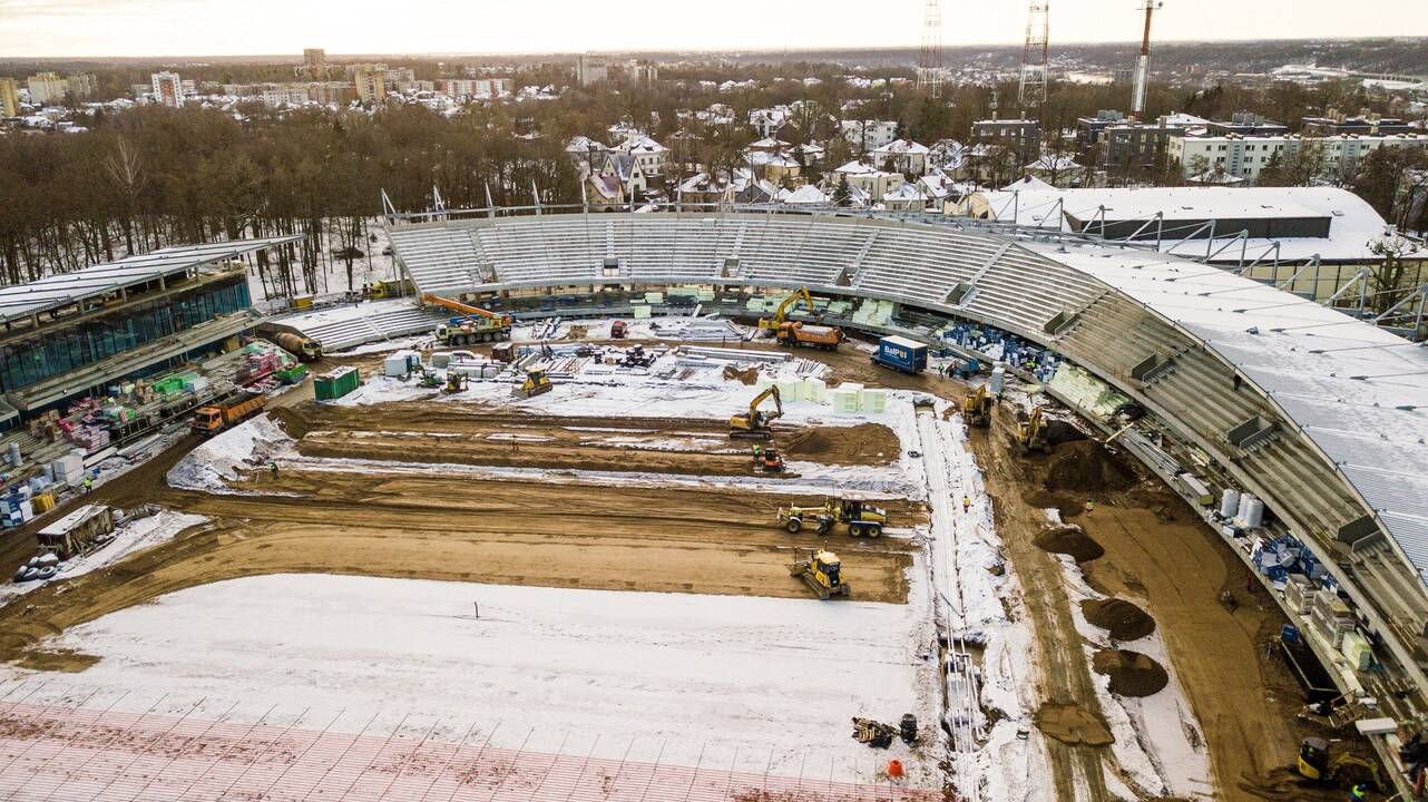 Pokyčiai S. Dariaus ir S. Girėno stadione 