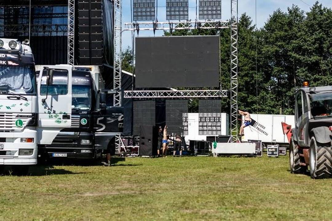 Karklė ruošiasi festivaliui