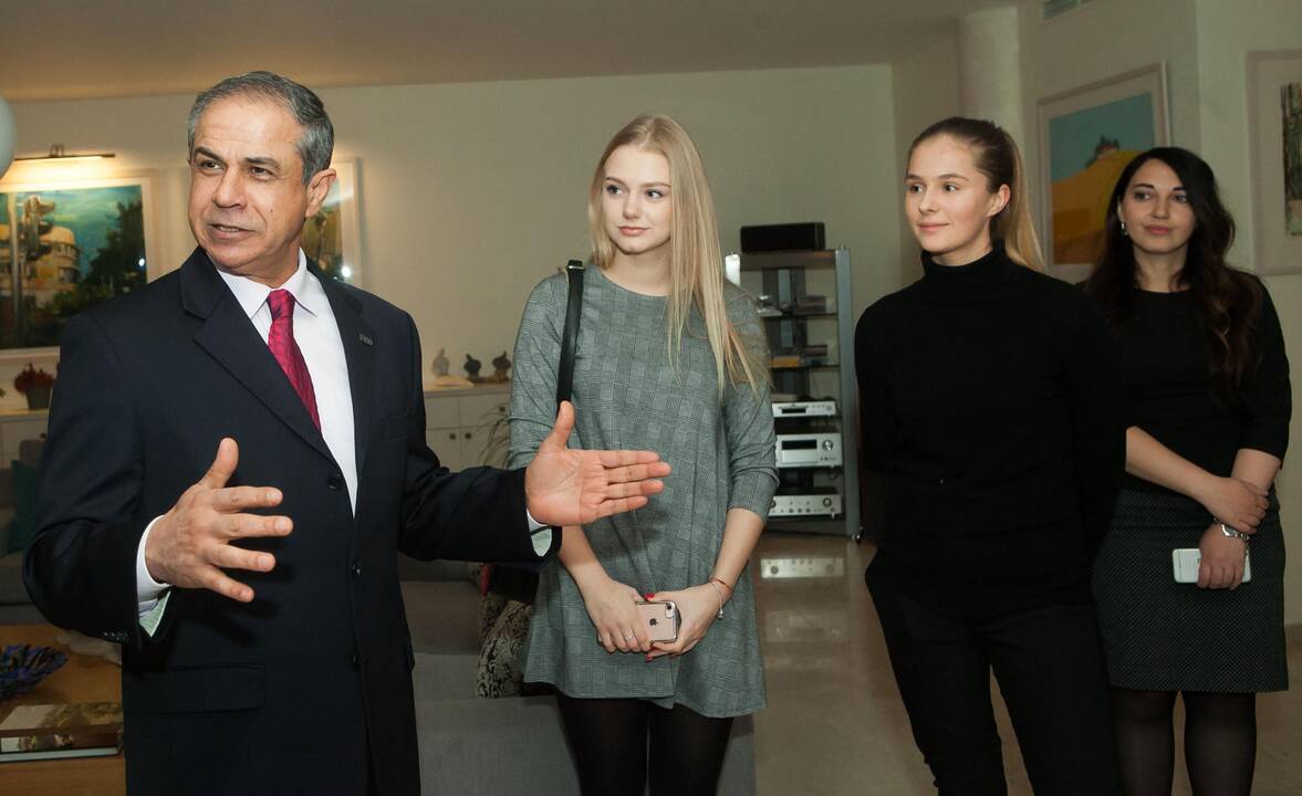 Izraelio ambasadorius priėmė „Kelrodes žvaigždes“