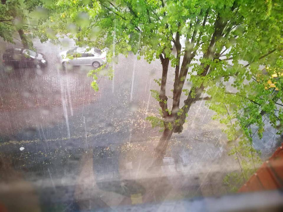 Klaipėdoje patvino gatvės