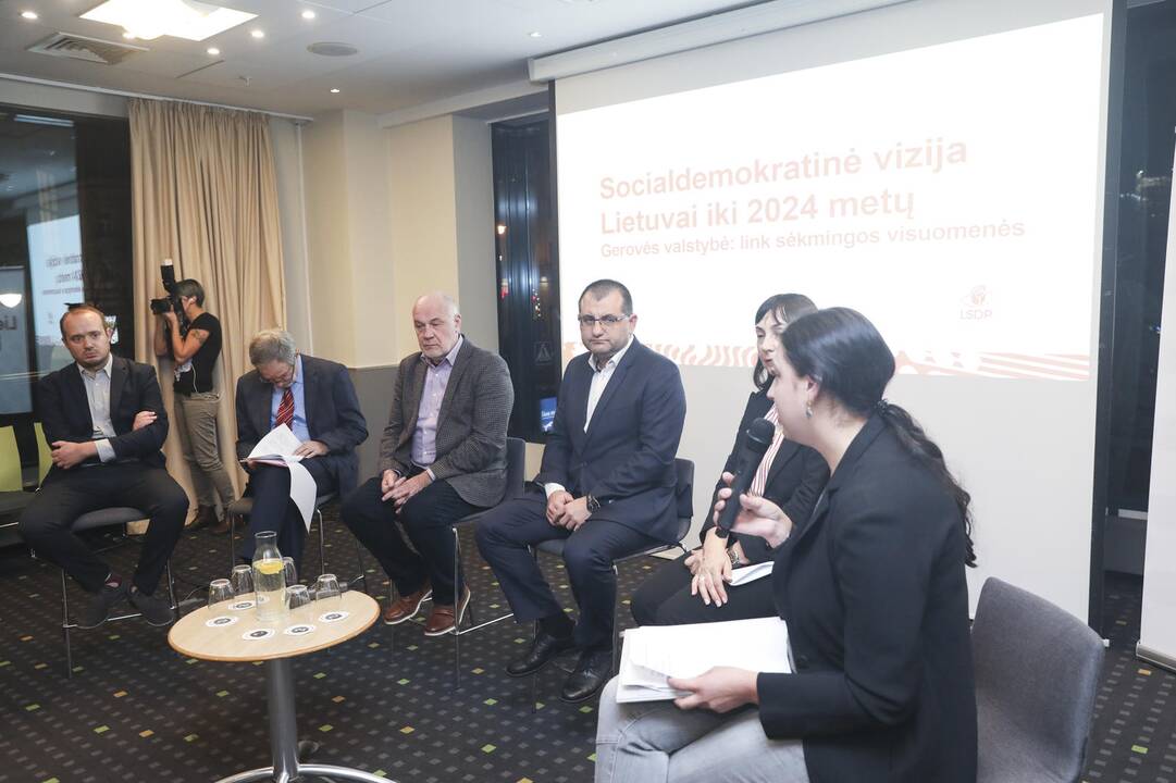 Socialdemokratai pristatė savo viziją