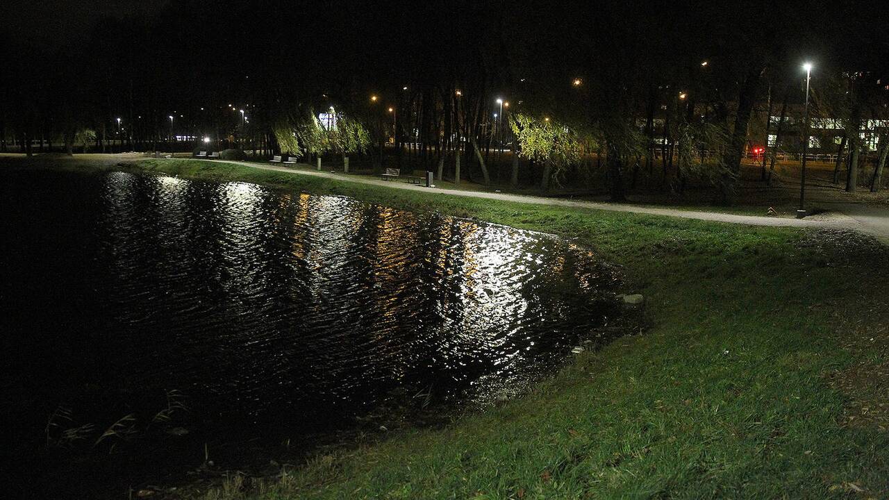 Kalniečių parke – naujas LED apšvietimas