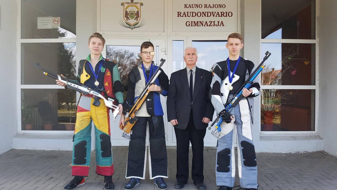 Kauno rajono šauliai sublizgėjo
