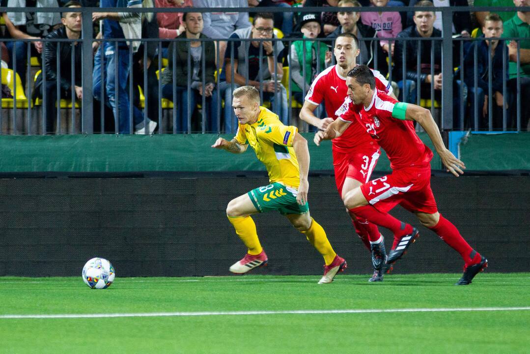 UEFA Tautų lyga: Lietuva - Serbija 0:1