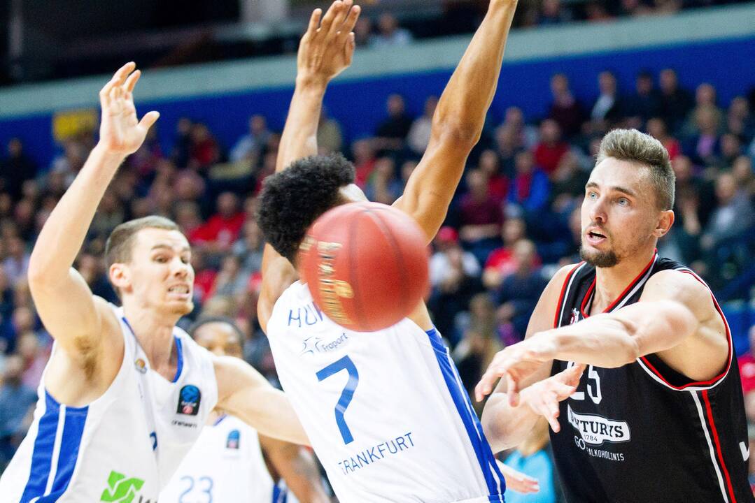 Europos taurė: „Rytas“ - „Fraport Skyliners“ 61:70
