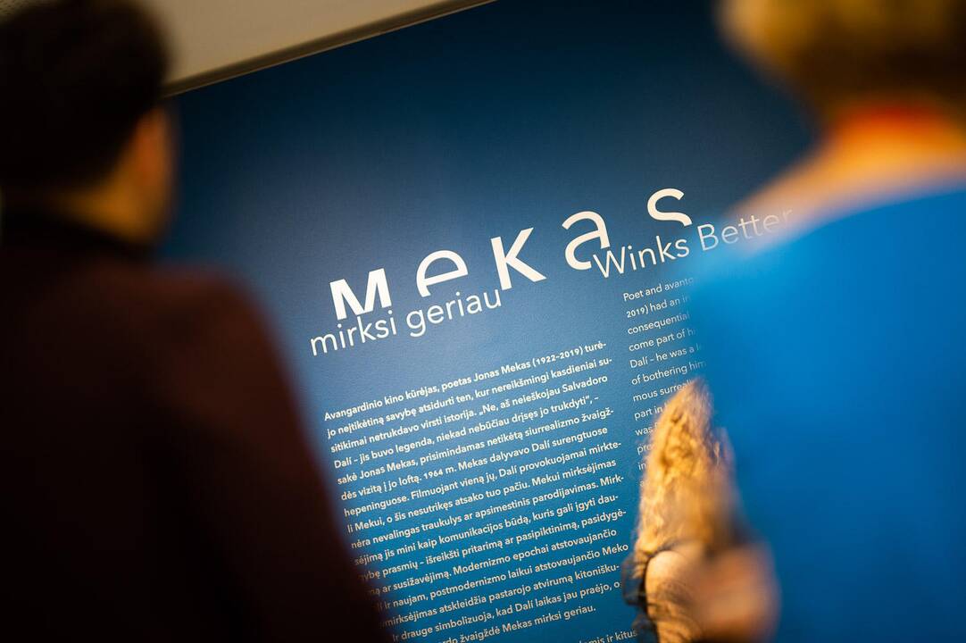  Mažoji paroda „Mekas mirksi geriau”