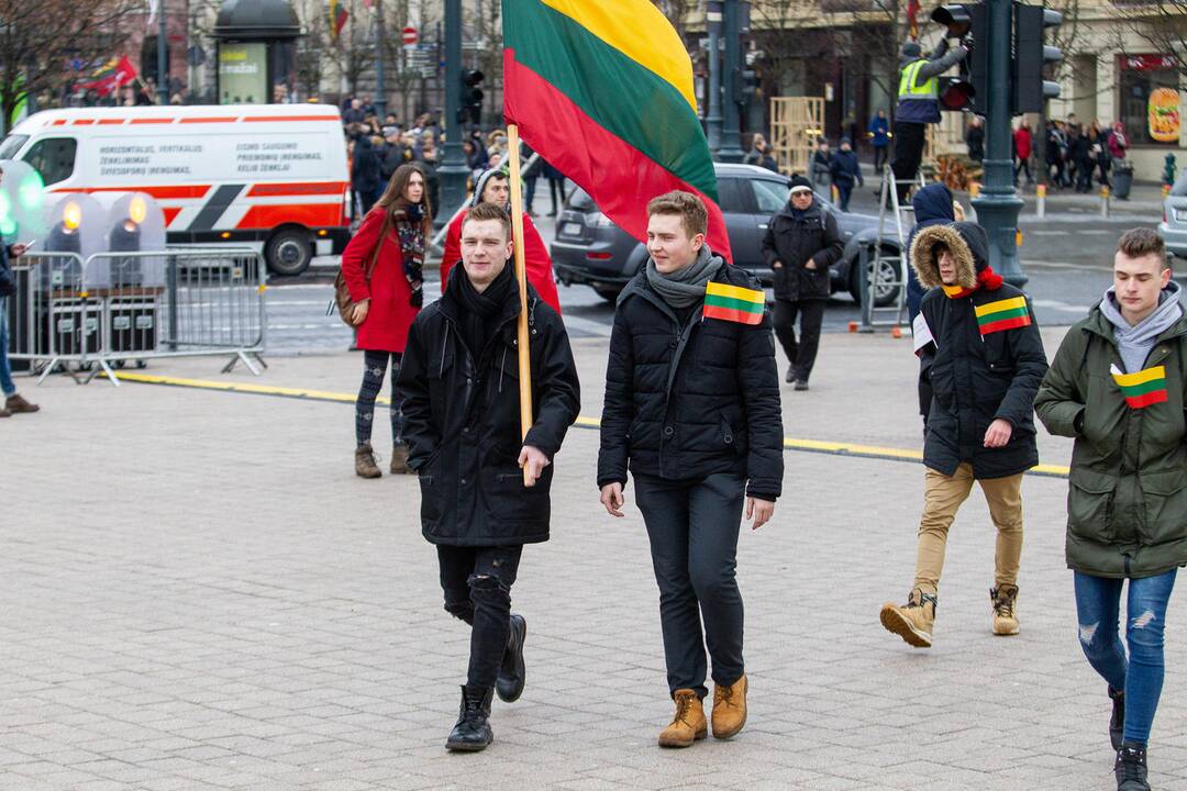  Vilnius švenčia 101-uosius Nepriklausomybės atkūrimo metus