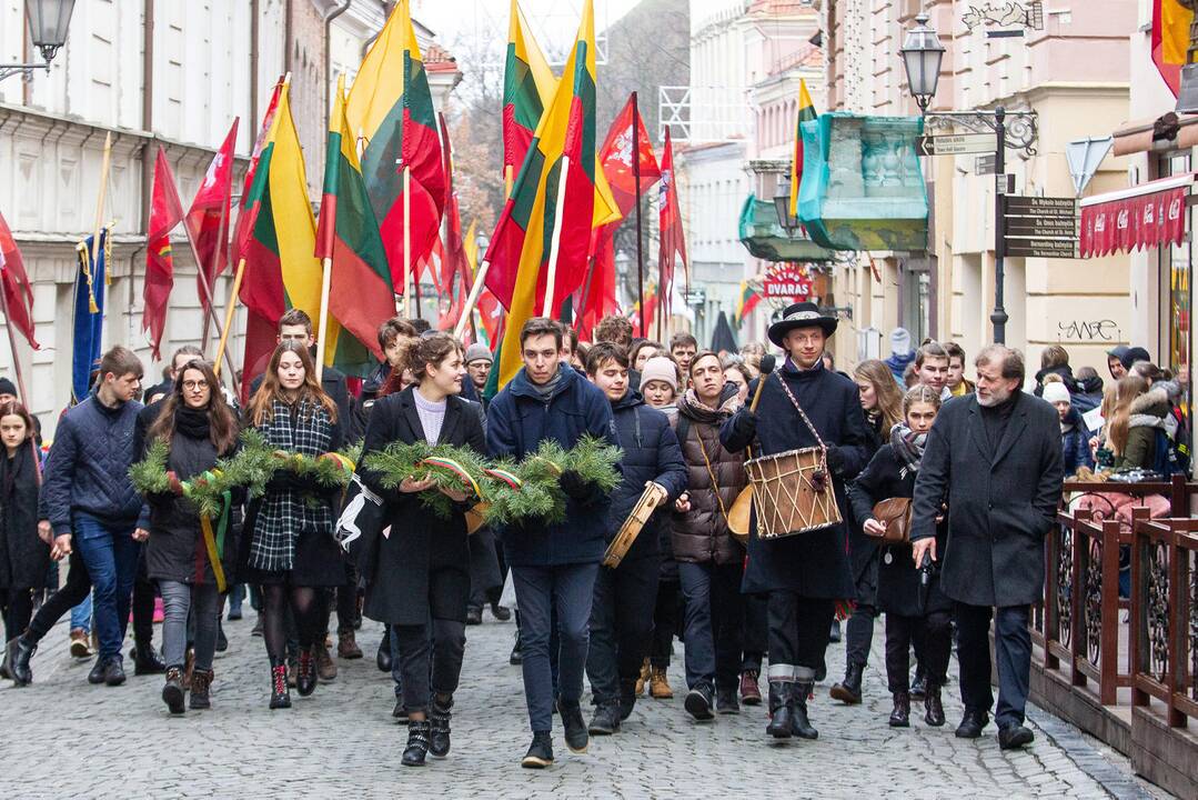  Vilnius švenčia 101-uosius Nepriklausomybės atkūrimo metus