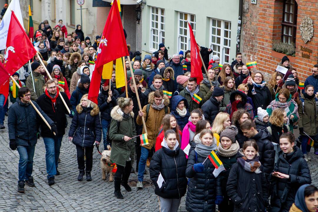  Vilnius švenčia 101-uosius Nepriklausomybės atkūrimo metus