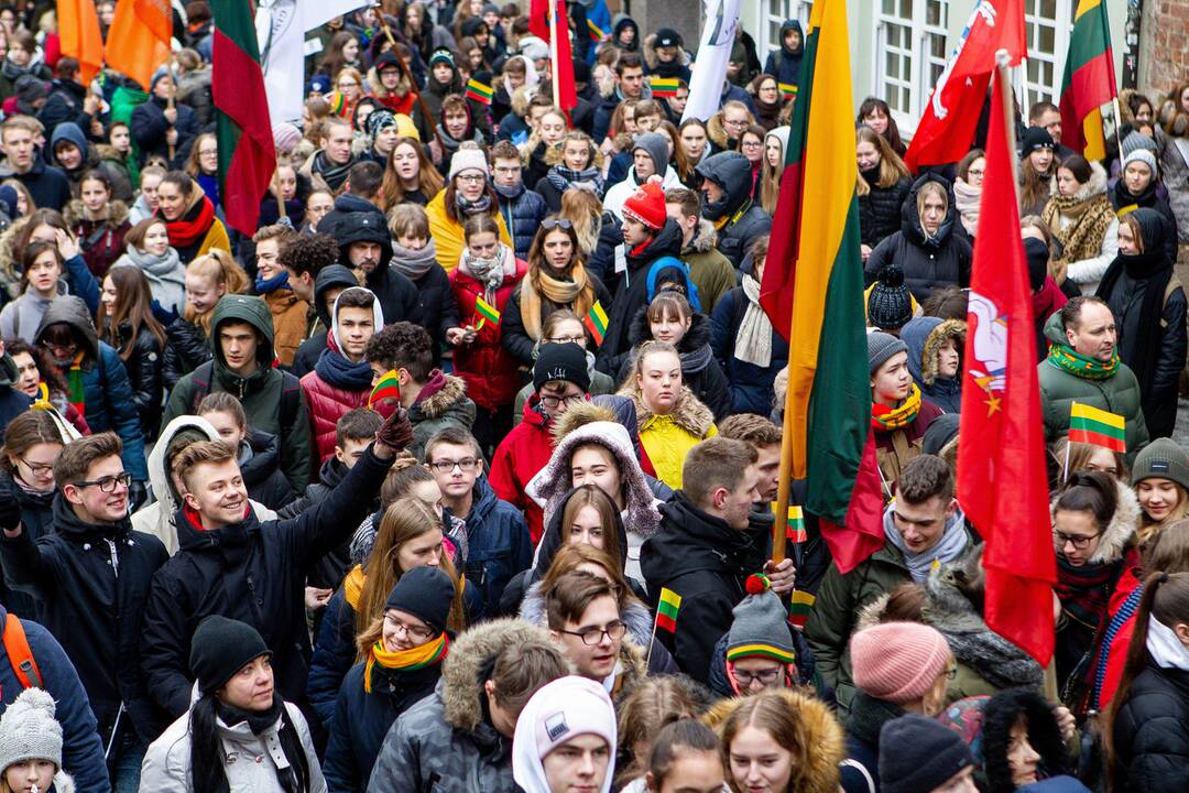  Vilnius švenčia 101-uosius Nepriklausomybės atkūrimo metus
