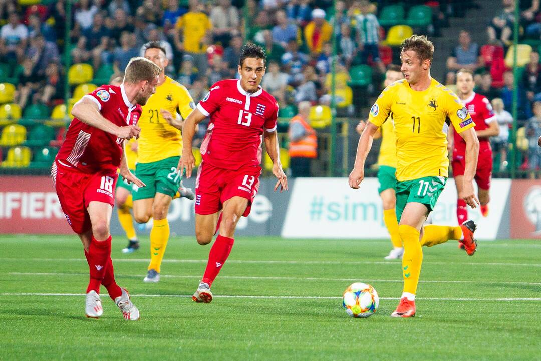 Europos futbolo čempionato atranka: Lietuva – Liuksemburgas 1:1