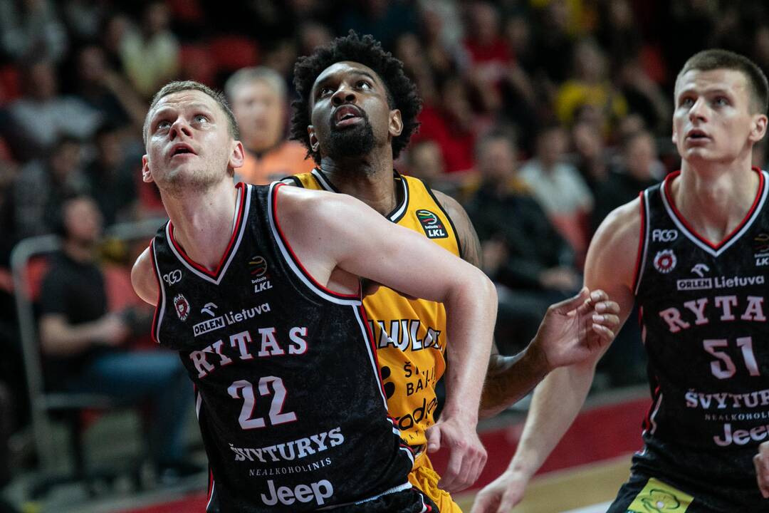 LKL: Vilniaus „Rytas“ – Šiaulių „Šiauliai“ 93:70