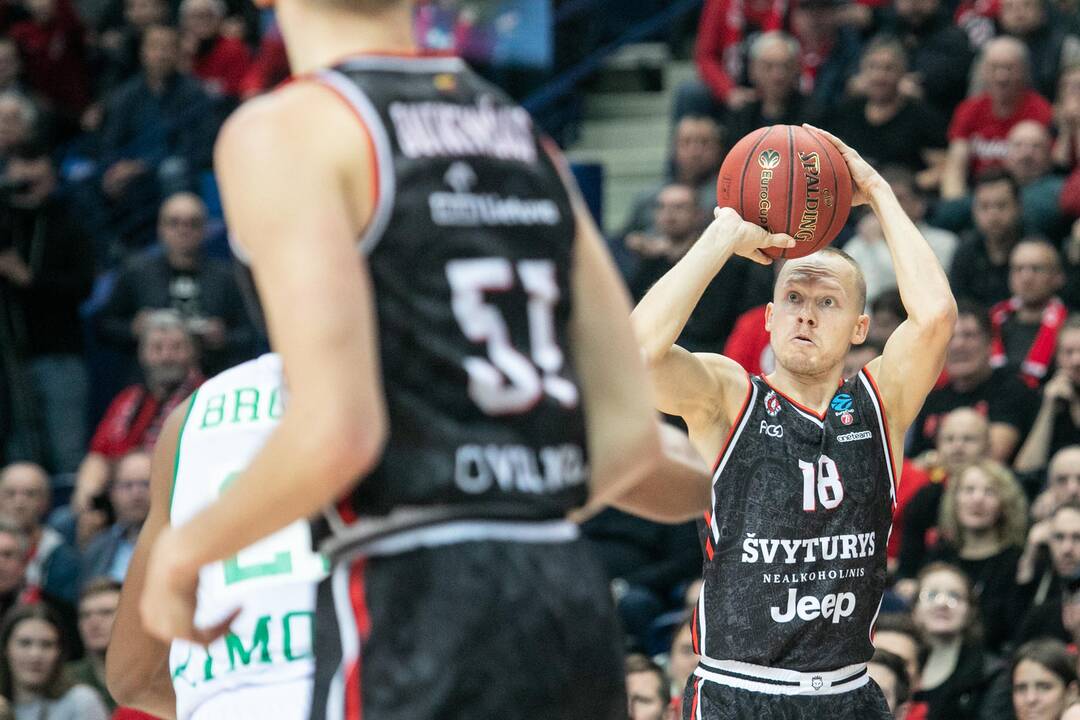 Europos taurė: Vilniaus „Rytas“ –  Limožo CSP 92:78