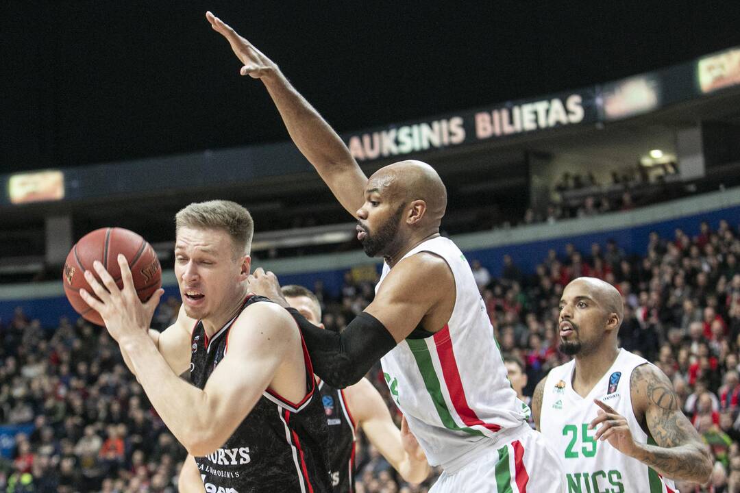 Europos taurė: Vilniaus „Rytas“ –  Kazanės Unics 86:91