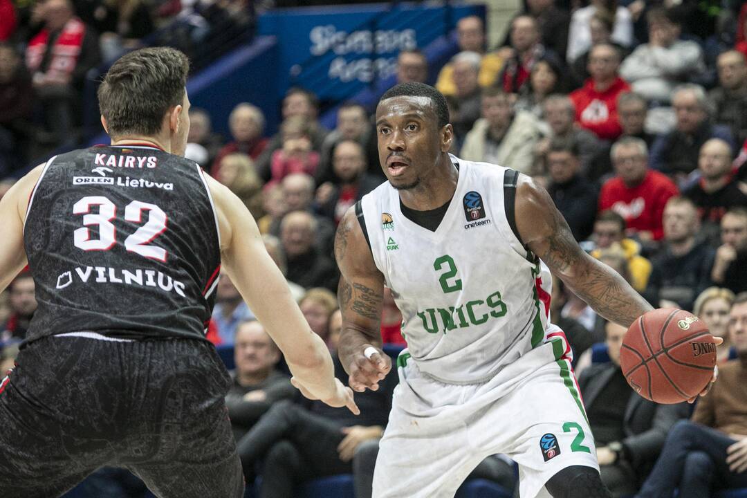 Europos taurė: Vilniaus „Rytas“ –  Kazanės Unics 86:91