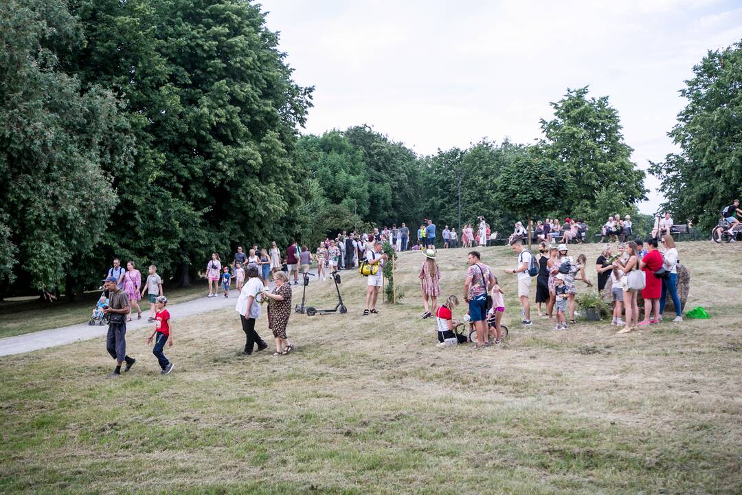 Joninių šventė Santakos parke