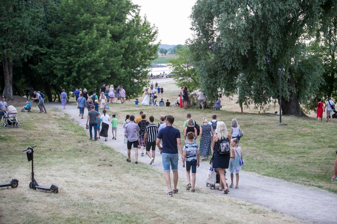 Joninių šventė Santakos parke