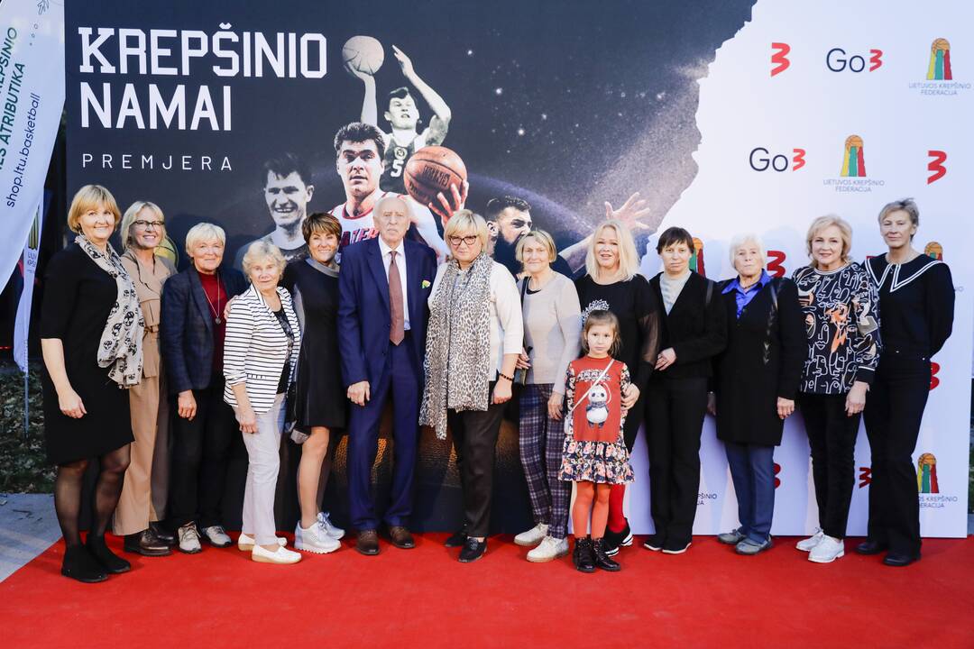 Dokumentikos ciklo „Krepšinio namai“ premjera