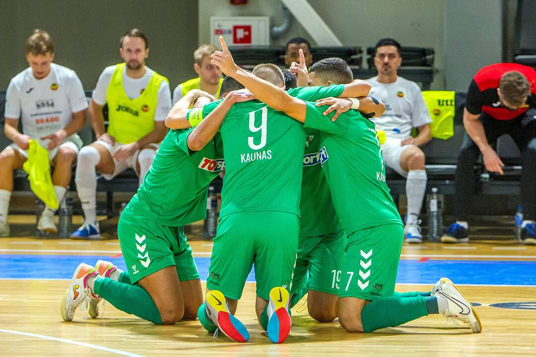 „K. Žalgiris“ – „Kampuksen Dynamo“ 7:0 | Futsalas UEFA ČL