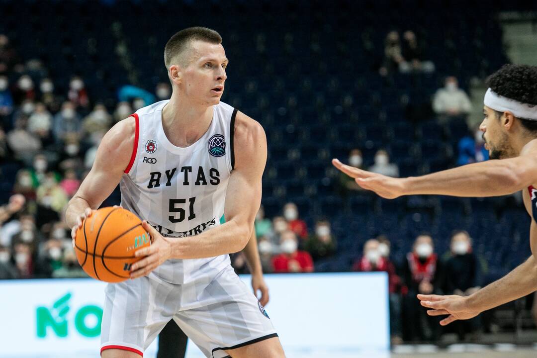 FIBA Čempionų lyga: „Rytas“ – Strasbūro IG 71:76