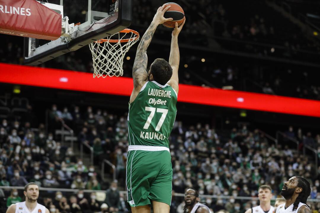 Eurolyga: Kauno „Žalgiris“ – Kazanės UNIKS 67:76