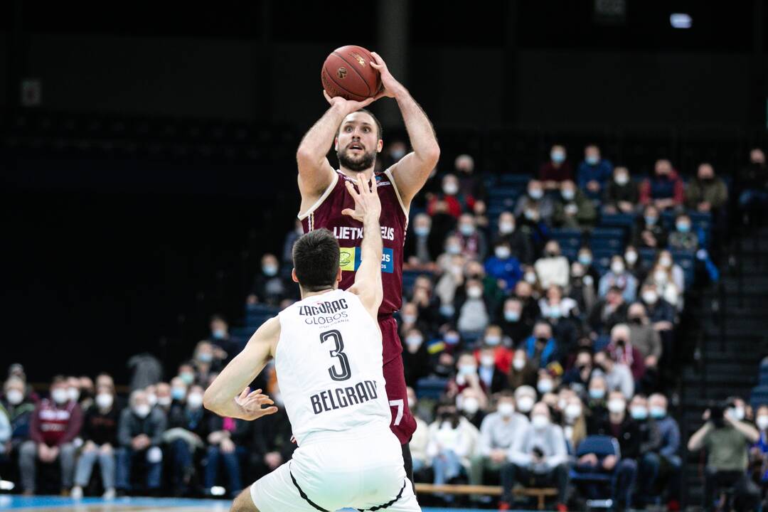 Europos taurė: Panevėžio „Lietkabelis“ – Belgrado „Partizan“ 93:78