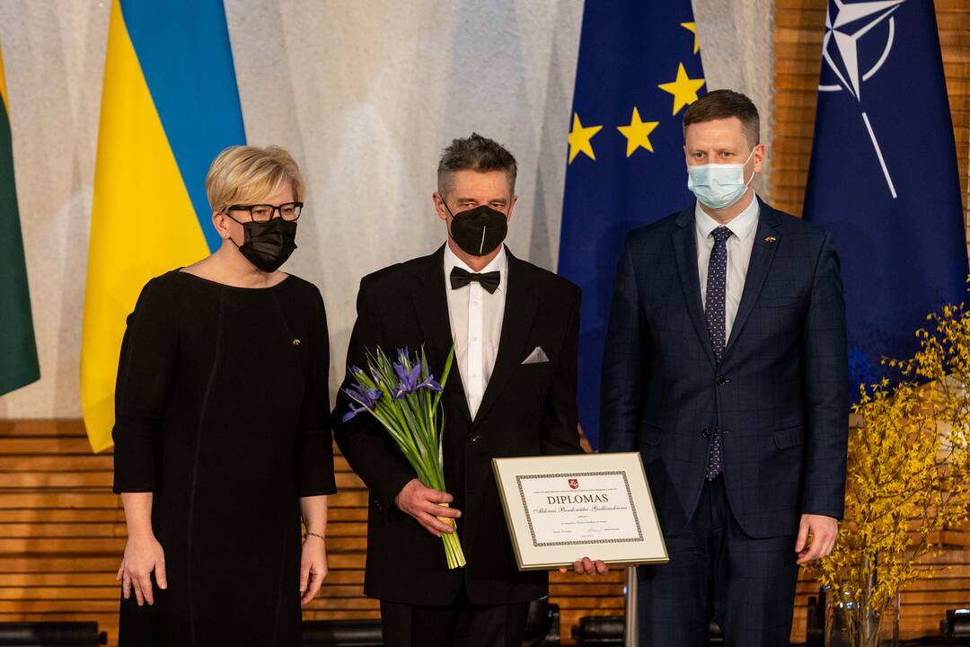 Kultūros ir meno premijų įteikimo ceremonija