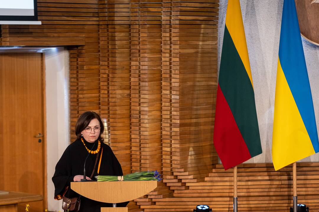 Kultūros ir meno premijų įteikimo ceremonija