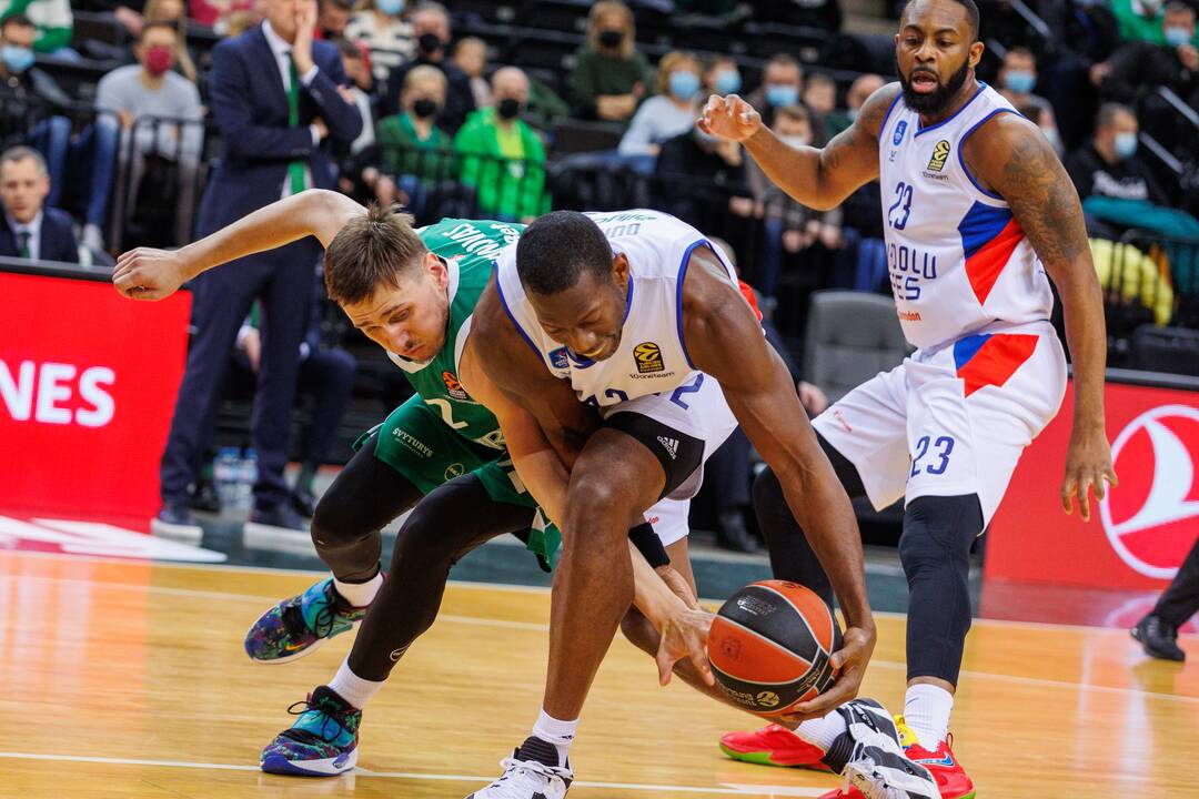 Eurolyga: Kauno „Žalgiris“ – Stambulo „Anadolu Efes“