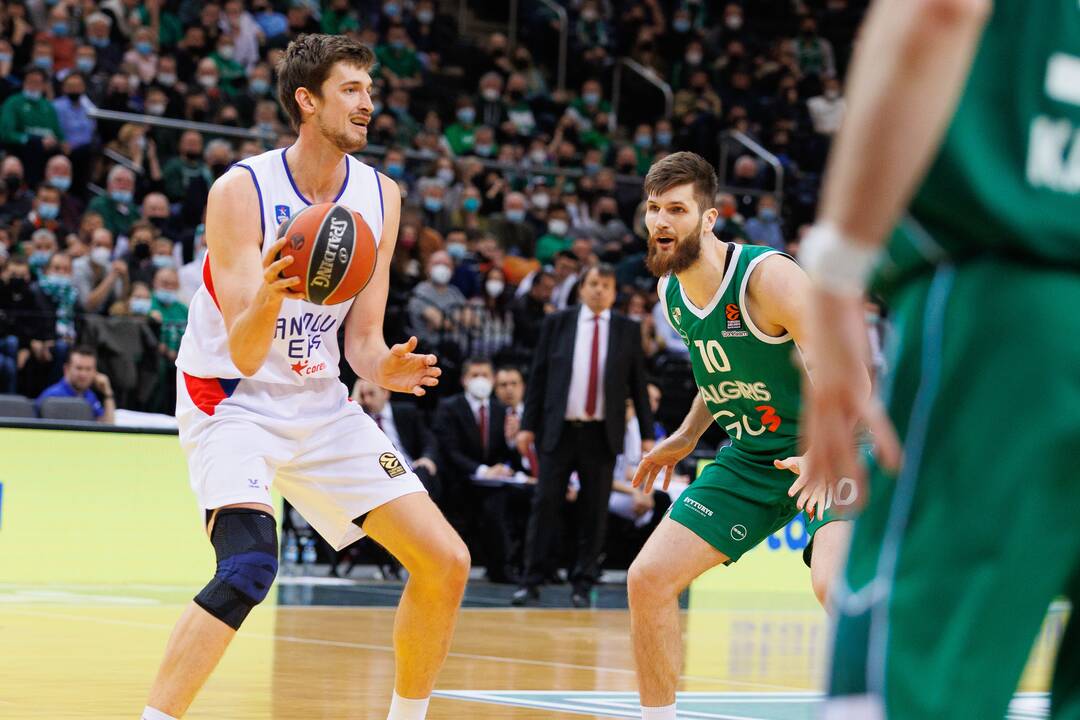 Eurolyga: Kauno „Žalgiris“ – Stambulo „Anadolu Efes“