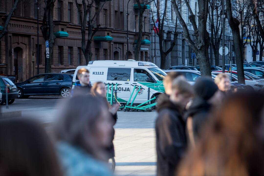 Protestas prieš Kauno miesto mero V. Matijošaičio šeimos verslo interesus Rusijoje