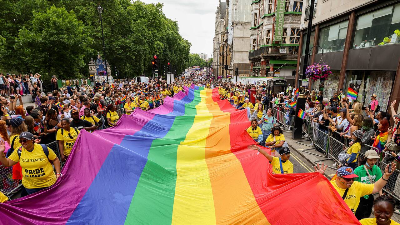 Pirmojo „Pride“ parado Londone 50-osios metinės