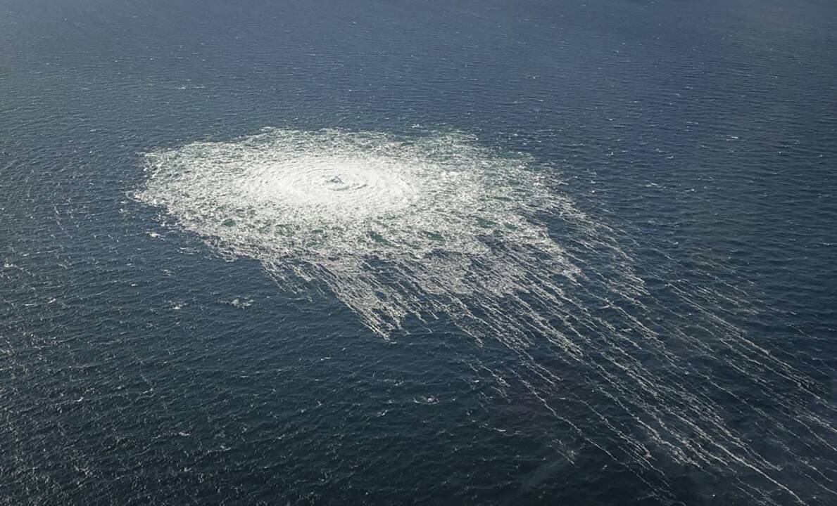 Švedijos saugumo tarnyba pradeda tyrimą dėl „Nord Stream“ nuotėkių