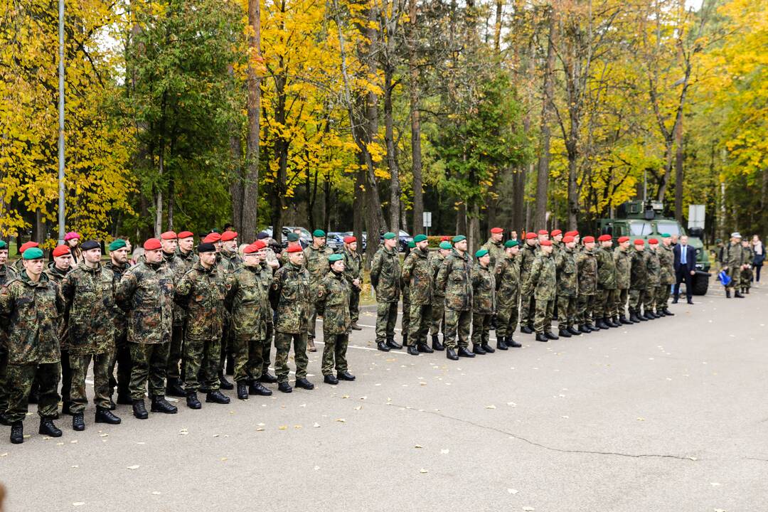 Lietuvai priskirtos Vokietijos brigados štabo inauguracija