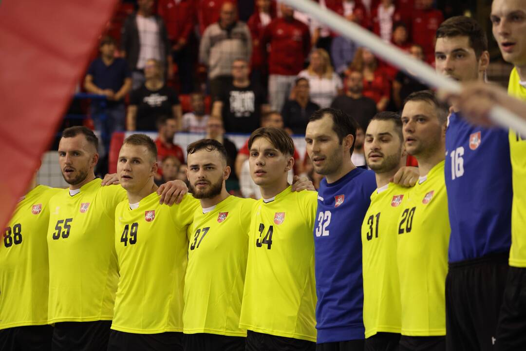 Europos vyrų rankinio čempionato atranka: Vengrija – Lietuva 36:23