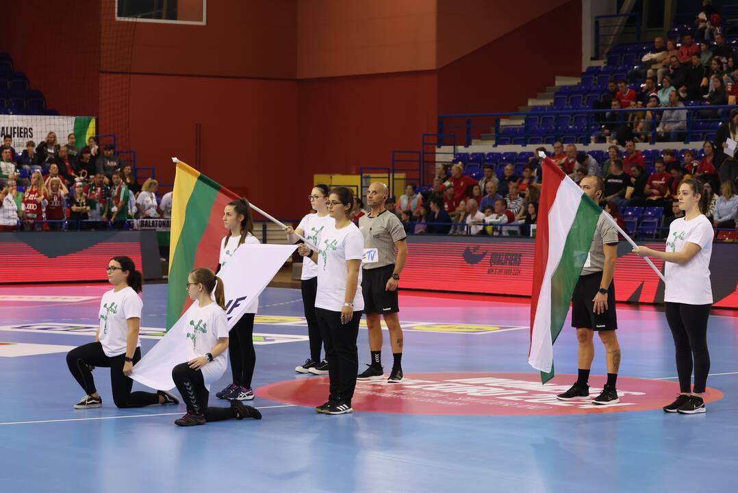 Europos vyrų rankinio čempionato atranka: Vengrija – Lietuva 36:23