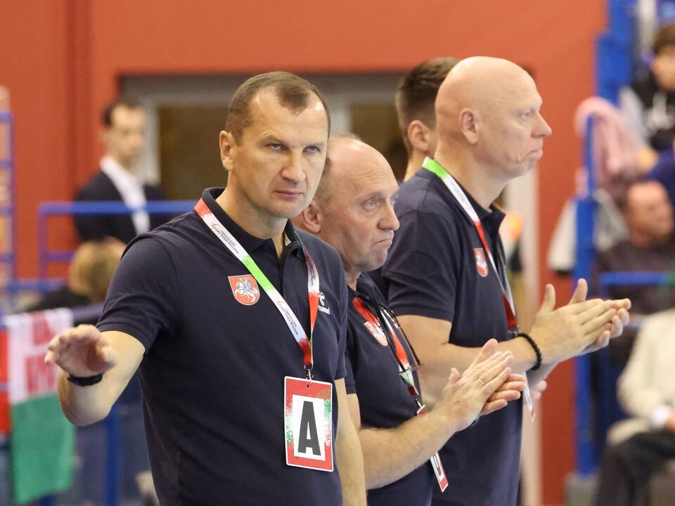 Europos vyrų rankinio čempionato atranka: Vengrija – Lietuva 36:23