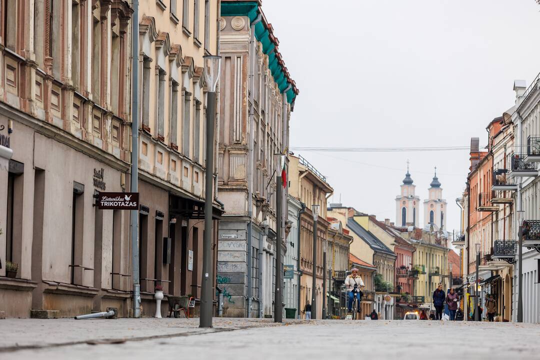 Kauno senamiestyje bus analizuojamas tranzitinis eismas, svarstoma įvesti mokestį 