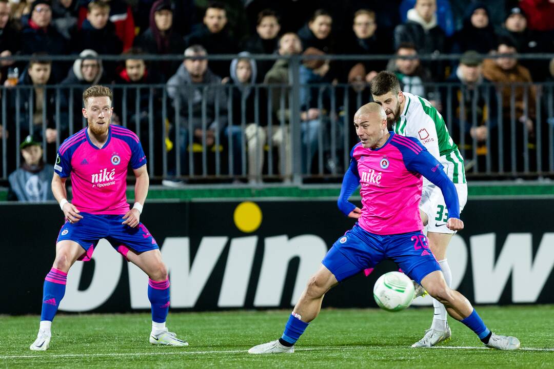 UEFA Konferencijų lygos rungtynės: „Žalgiris“ – „Slovan“ 1:2