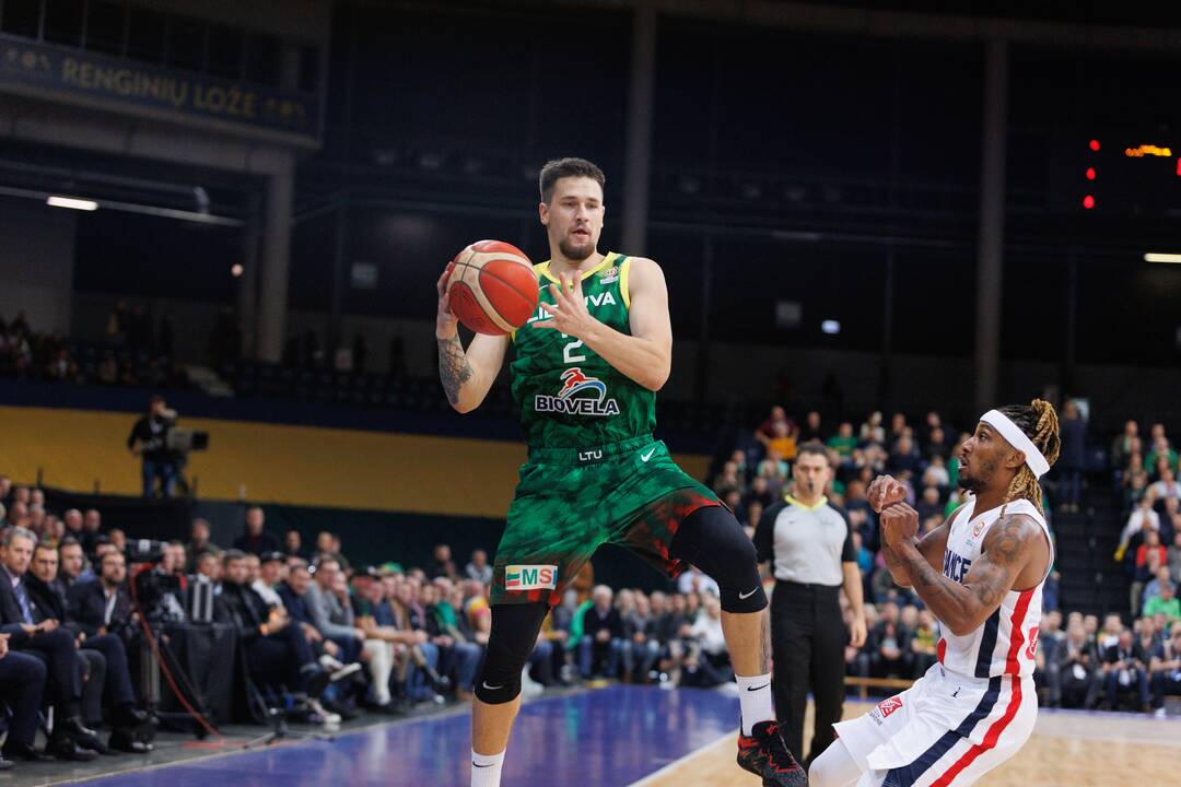 Pasaulio krepšinio čempionato atranka: Lietuva – Prancūzija 65:90