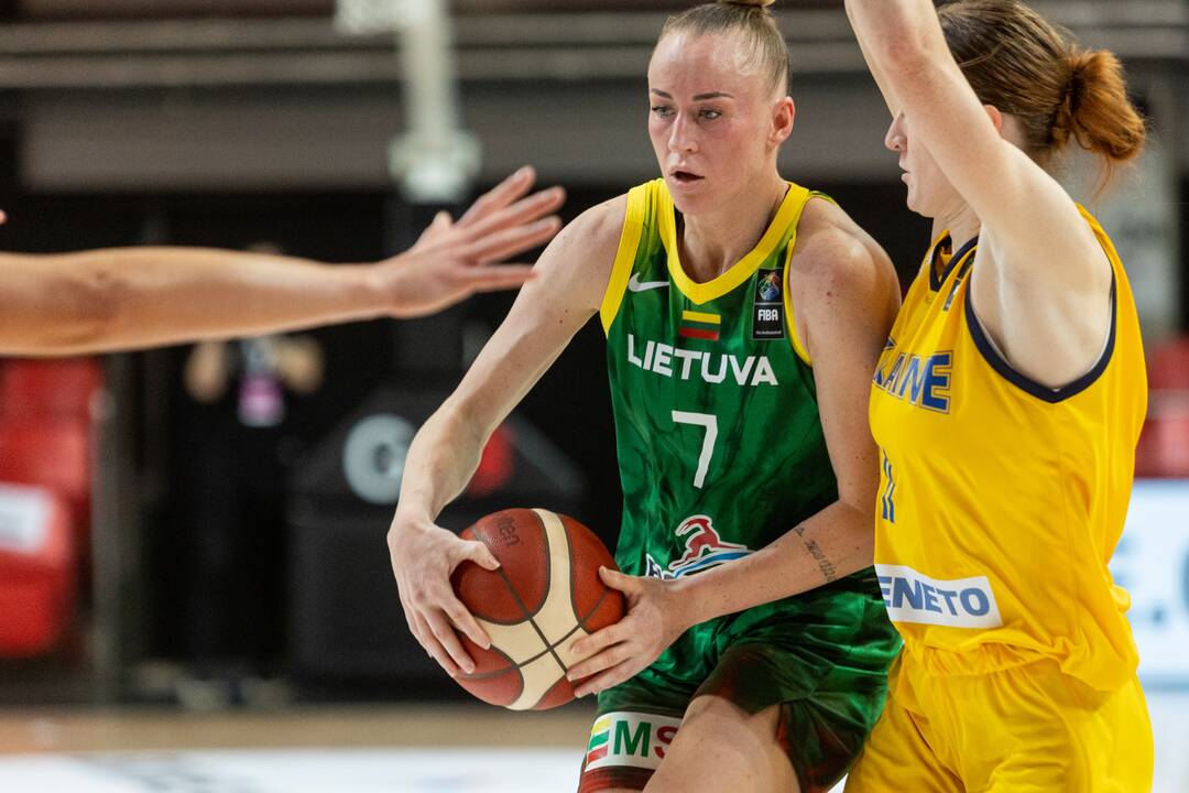 Europos moterų krepšinio čempionato atranka: Lietuva – Ukraina 81:62