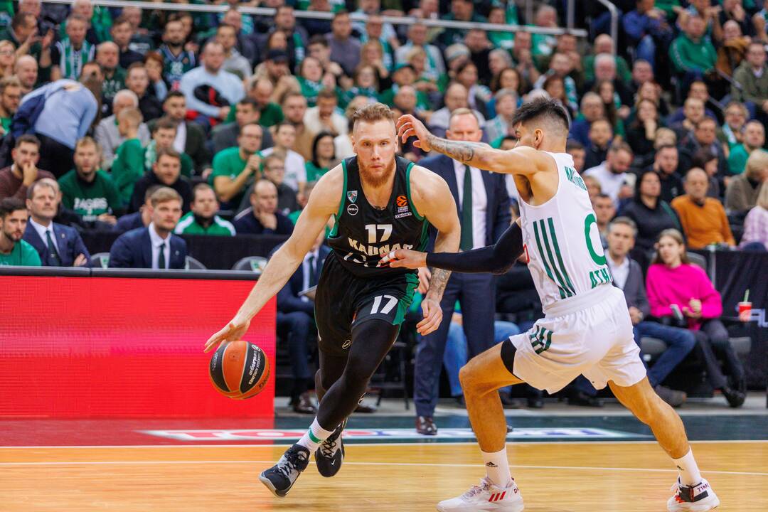 Eurolyga: Kauno „Žalgiris“ – Atėnų „Panathinaikos“ 67:81