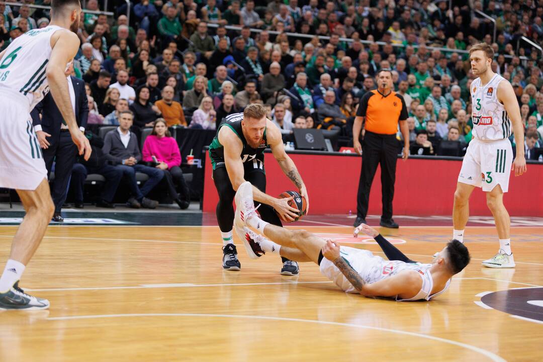 Eurolyga: Kauno „Žalgiris“ – Atėnų „Panathinaikos“ 67:81