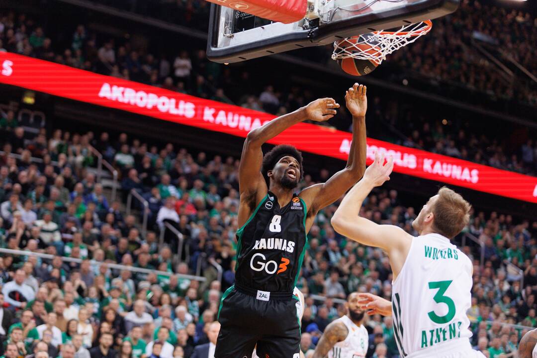 Eurolyga: Kauno „Žalgiris“ – Atėnų „Panathinaikos“ 67:81