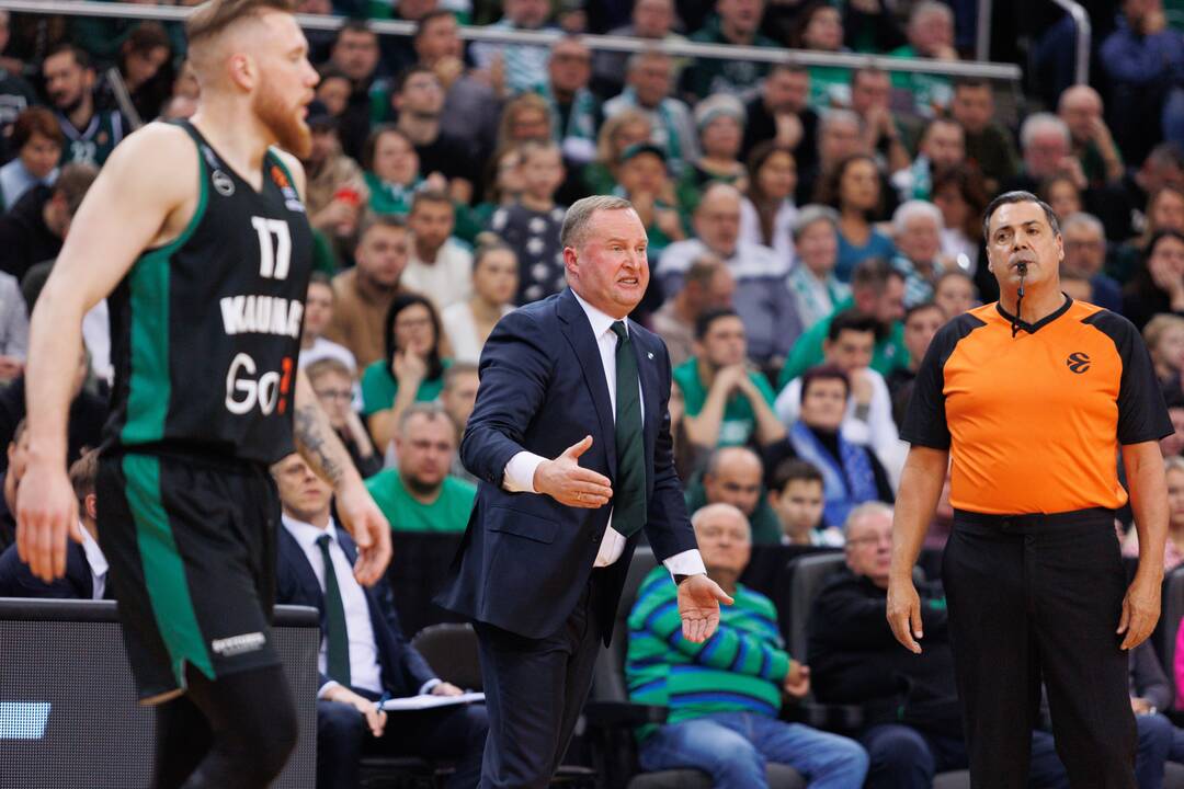 Eurolyga: Kauno „Žalgiris“ – Atėnų „Panathinaikos“ 67:81