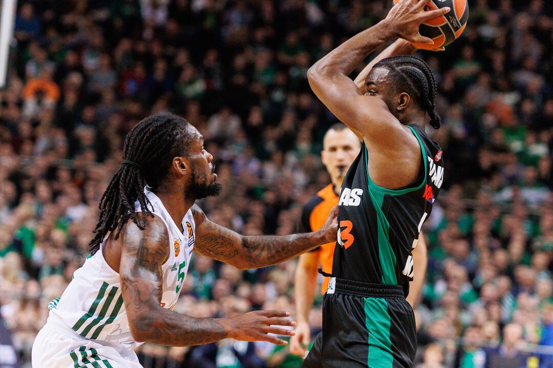 Eurolyga: Kauno „Žalgiris“ – Atėnų „Panathinaikos“ 67:81