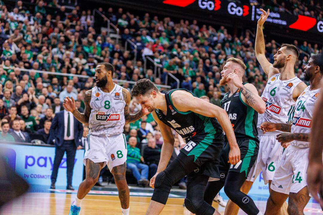 Eurolyga: Kauno „Žalgiris“ – Atėnų „Panathinaikos“ 67:81