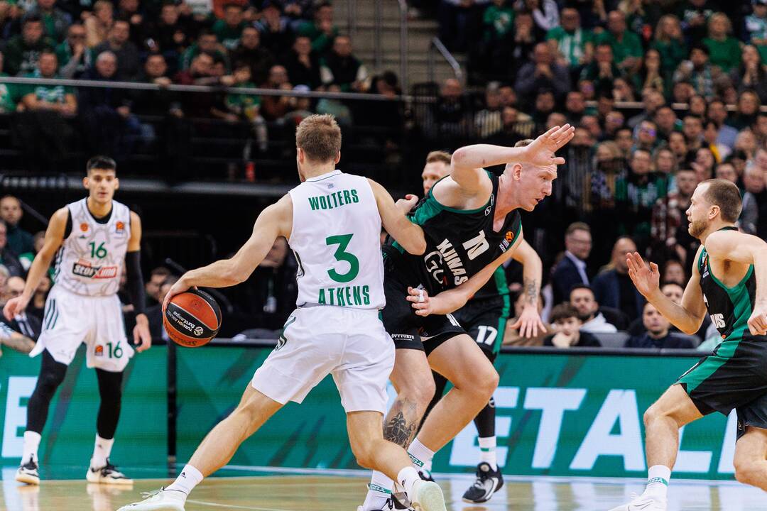 Eurolyga: Kauno „Žalgiris“ – Atėnų „Panathinaikos“ 67:81