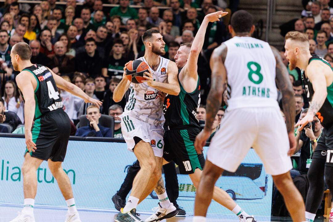 Eurolyga: Kauno „Žalgiris“ – Atėnų „Panathinaikos“ 67:81