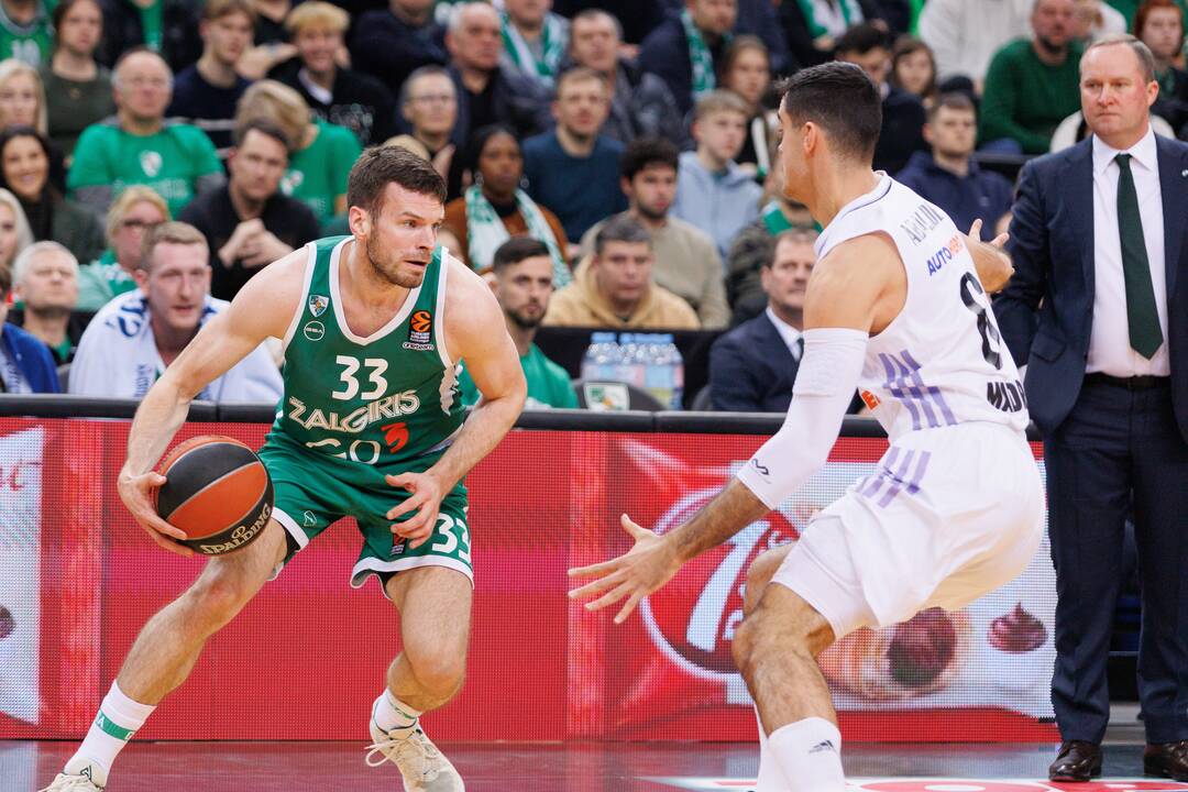 Eurolyga: Kauno „Žalgiris“ – Madrido „Real“